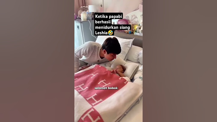 ketika papabi berhasil menidurkan siang leshia🤣 #leslarentertainment #leslar #lestikejora #baby