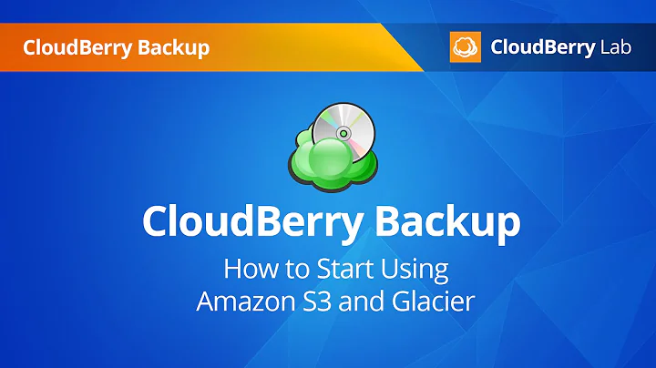 Getting Started with Amazon S3, Glacier and CloudBerry Backup