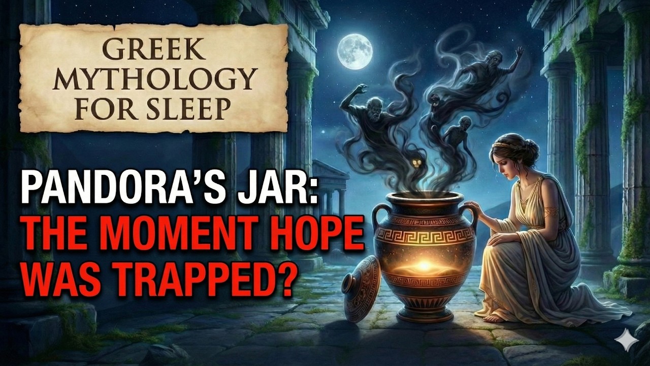 Pandora’s Jar: The Night Humanity Lost Its Golden Age | Greek Mythology for Sleep