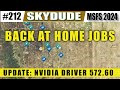 #212 Skydude - New FEB 27: Nvidia Driver 572.60 -- Colorado Career Jobs - MSFS 2024