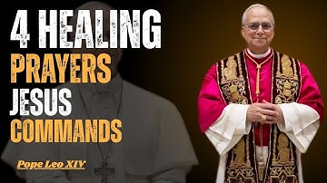 I Pray with Pope Leo XIV | The MOST POWERFUL Healing Prayer by Jesus (Hidden in the Gospel)