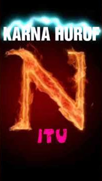 #huruf N itu Ngangenin
