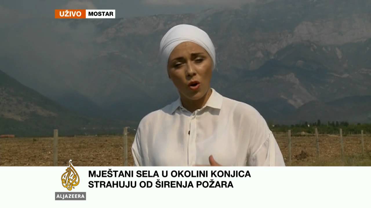 أردوانا كوريتش تتحدث عن الحرائق في الهرسك - الجزيرة البلقان