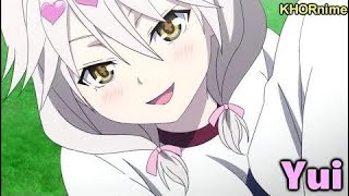 Best Yui Moments Trinity Seven トリニティセブン Funny Anime Moments Youtube
