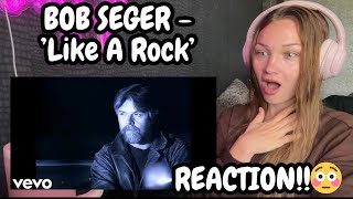 His Voice🔥 Bob Seger - ‘Like A Rock’ REACTION! 