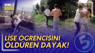 Lise Öğrencisi Kıvanç Umanı Öldüren Dayak Liseli Gencin Öldüğü Kavganın Görüntüleri Ortaya Çıktı