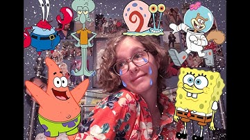 Drawing Spongebob Characters from Memory