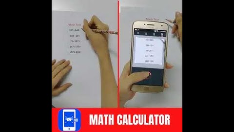 Camera Calculator-Take A Photo to Solve Math