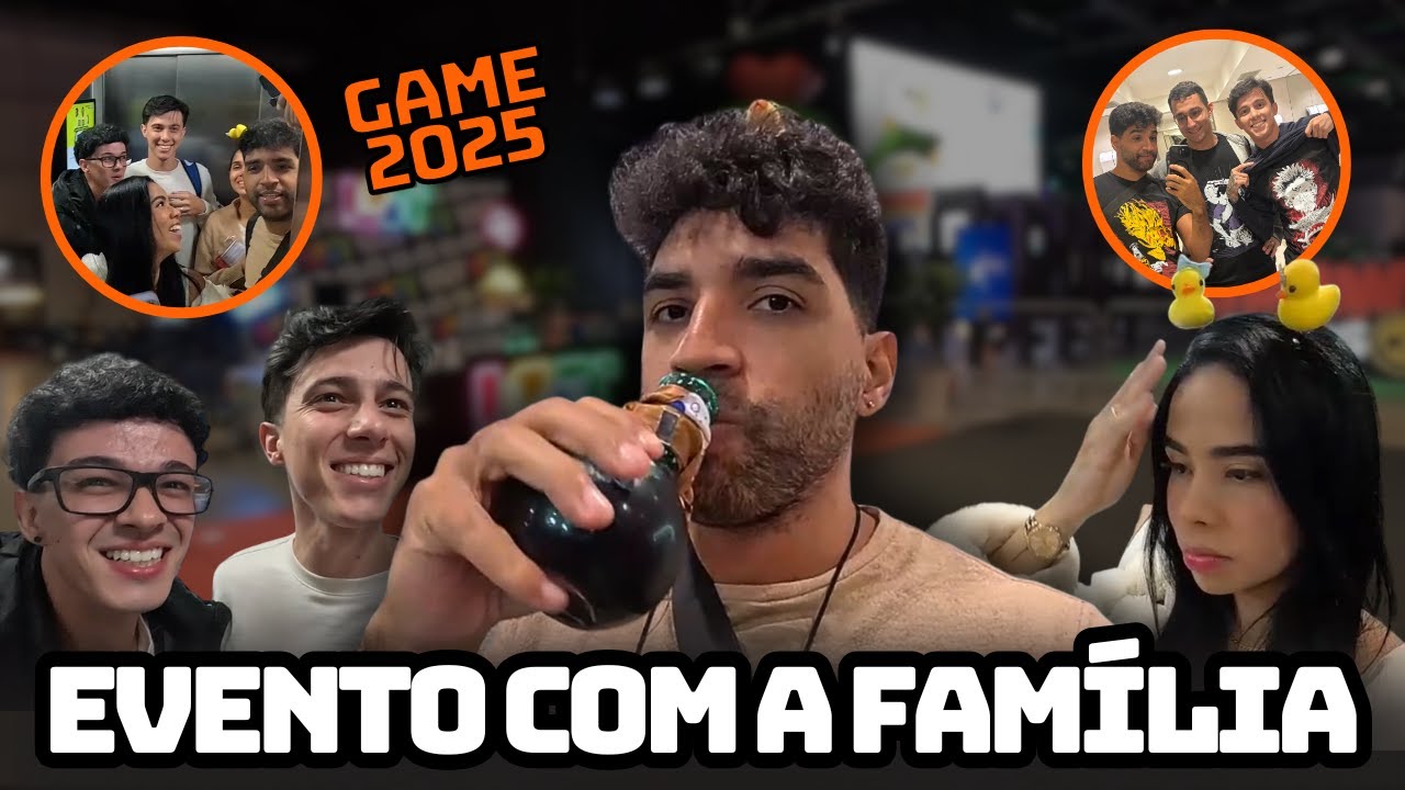 TUDO QUE FIZEMOS NO EVENTO COM A FAMÍLIA!
