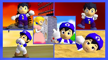SMG4 & Crew - Best/Funny Moments ⭐Super Mario 64 PC Port⭐