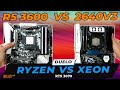 Um Duelo Boladão do Aliexpress! Ryzen 5 3600 vs Xeon E5 2640V3  | Render, Jogos e Consumo | RTX 3070