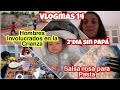 Vlogmas 14/ 2°Dia sin Papá/ Hombres Involucrados en la CRIANZA/Salsa Rosa para PASTA#familianumerosa
