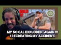 Vet Reacts to My 50 Cal Exploded...AGAIN !!! (Recreating My Accident) By  Kentucky Ballistics