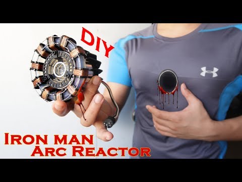 Iron Man ARC REACTOR - Простейший способ сделать один с использованием простых материалов