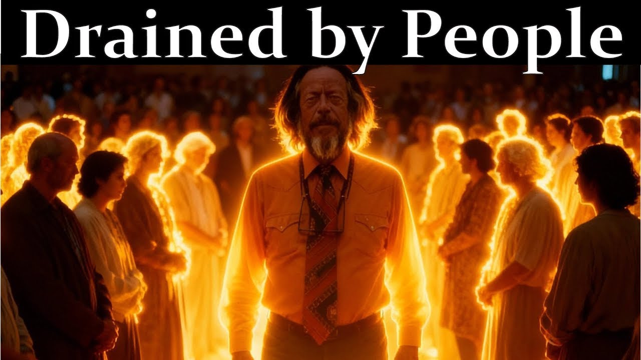 Why Social Gatherings Drain You While Others Get Energized - Alan Watts