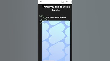 Youtube Handle Kaise Enable Kaise Kare || How To Choose Your Youtube Handle #shorts