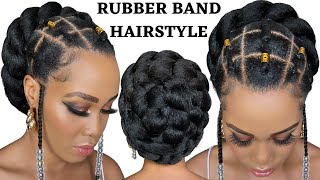 🔥Easy HAIRSTYLE ON  NATURAL HAIR / Protective Style / Tupo1