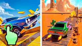 Impossible Stunt Sports Car Simulator 3D - Extreme Bridge Car Racing - iOS Android GamePlay #5 screenshot 3
