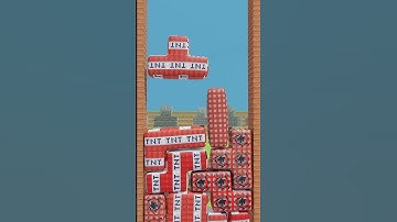 Minecraft Softbody TNT Tetris #shorts