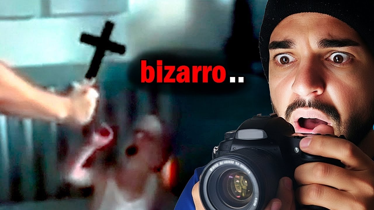 Coisas Assustadoras Filmadas por Câmeras 💀 - React Wakinho