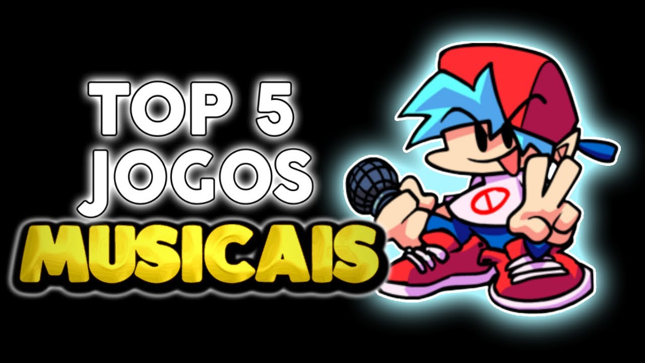 TOP 5 MELHORES Jogos MUSICAIS Para ANDROID