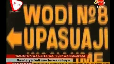 Hali za Majeruhi wa Ajali ya Machimbo
