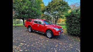 STUNNING AZTEC RED! - MITSUBISHI L200 DC BARBARIAN - AUTO - 33K LOW MILES - 1 OWNER, GREAT EXAMPLE!