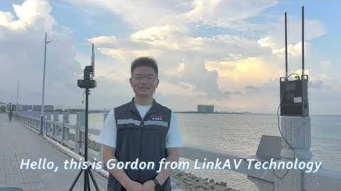 110 km Range Test of LinkAV UAV Video Data Link (MANET MESH)