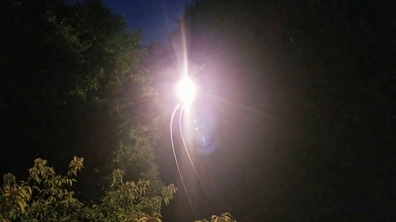 Watching the Train while on a Night Run