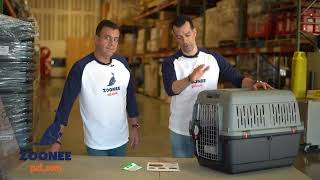 Zoonee Bracco Eco Dog Kennel | Eco-Friendly | IATA Approved | Available at ZooneePet.com