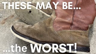 Lucchese Boots Restoration | These Were NOT What We Expected