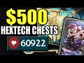 $500+ HEXTECH CHESTS OPENING - League of Legends