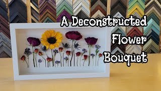 Preserved Flowers in a Custom Frame