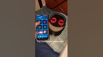 You need this for Halloween 😈🎃#coolmask #ledmask #foryou #viral #halloweenfinds #halloweenmask