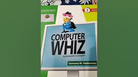 Class 2 computer whiz chapter 2 Computer hardware (Part1)