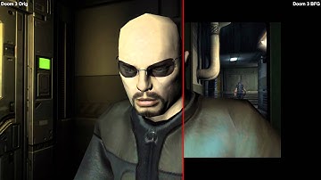Doom 3 BFG Edition VS Doom 3 Original - Comparison PC Cutscene 