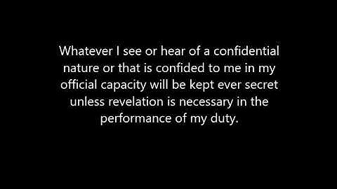 Law Enforcement Code of Ethics- All Paragraphs