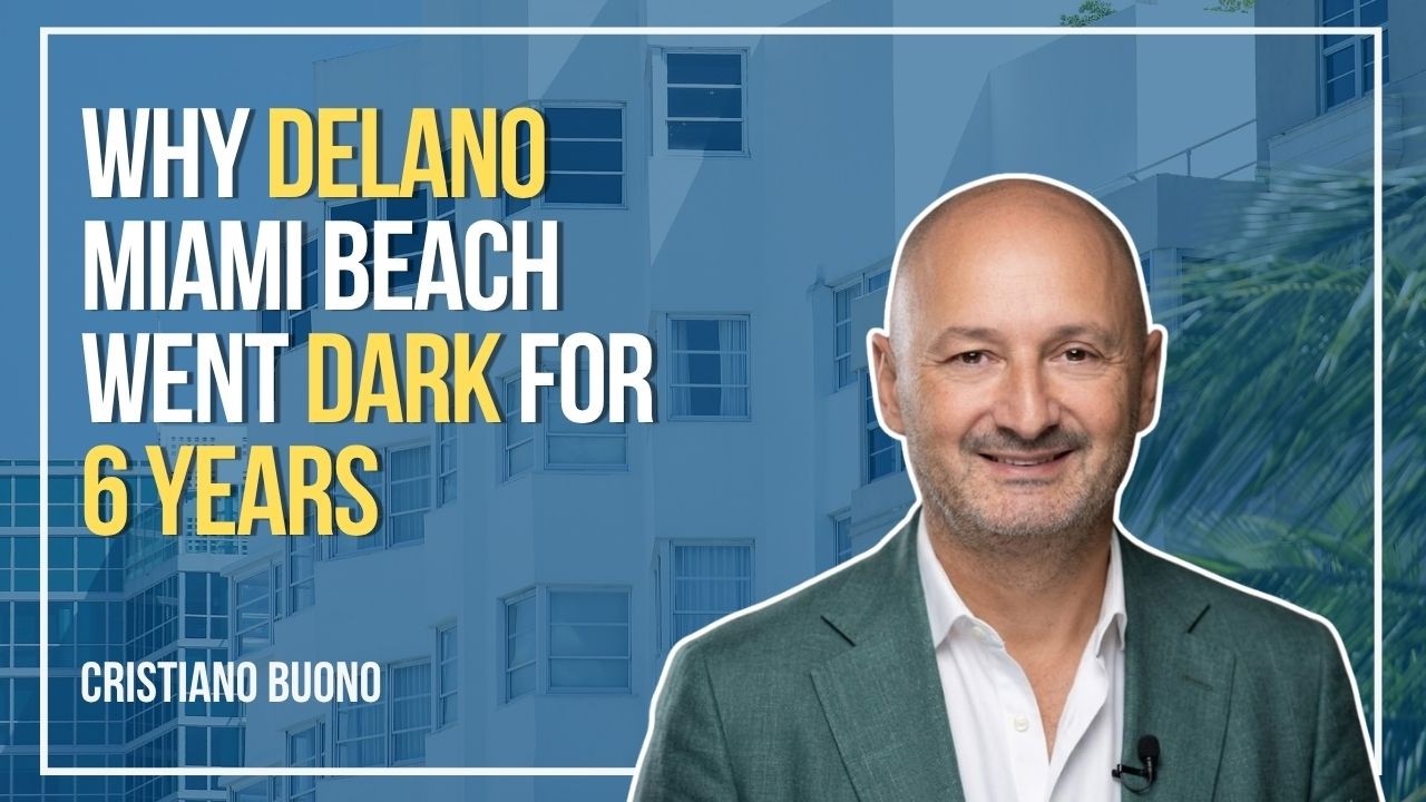 Why Delano Miami Was Closed for 6 Years | Delano Miami Beach Reopening | ATM 2026 | Cristiano BUONO
