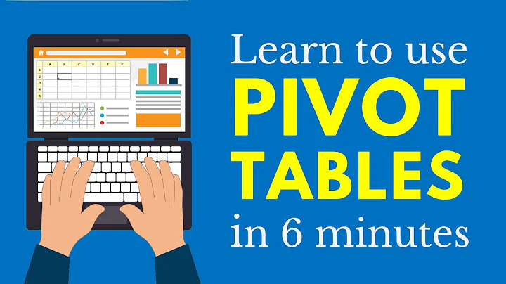 Learn Pivot Tables in 6 Minutes (Microsoft Excel)