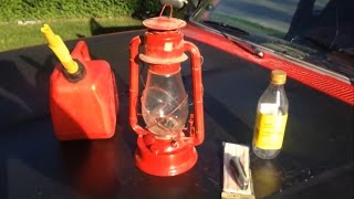 Diesel fuel in Kerosene lamp EXPERIMENT