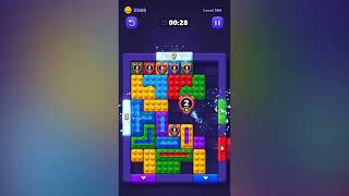 Block Out! - Color Sort Puzzle Level 366 Gameplay 