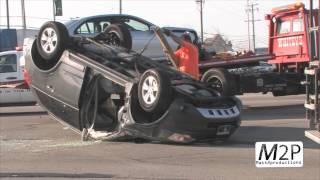 Algonquin IL Road Roll Over Accident