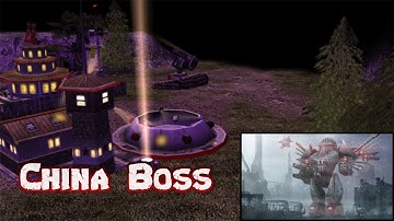 C&C Contra X Beta Cybernetics Generals Challenge #5 vs China Boss General [Hard]