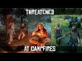 Arthur & John THREATENED at Campfires by Skinner Brothers, Murfree Brood & Possessed Woman - RDR2