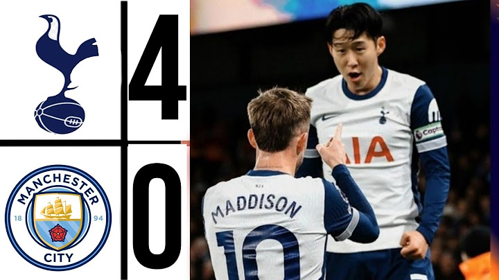 ⚪ Tottenham Vs Man City (4-0) All Goals and Extended Highlights |✓ premier!league 2024/25