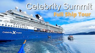 Celebrity Summit Cruise Ship Full Tour & Review 2024 (Top Cruise Tips & Best Spots Revealed!)