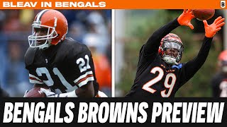 Bengals Browns MNF Preview with Eric Metcalf and Cam Taylor-Brit