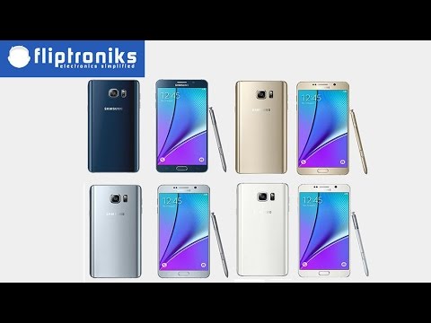 Galaxy Note 5 - All Colors