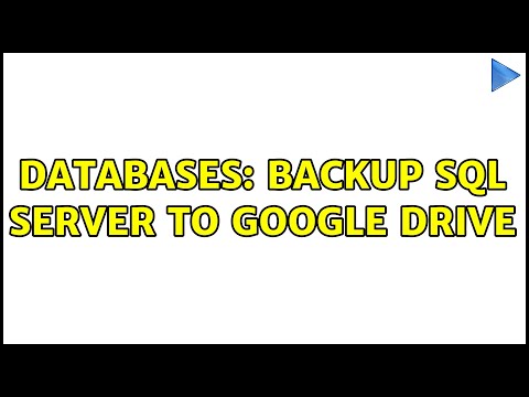 Databases: Backup SQL