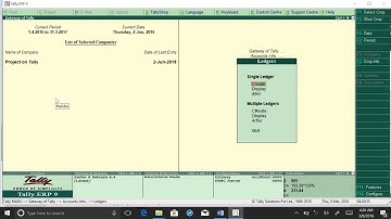 project on tally part -2 (chapter 1.14)